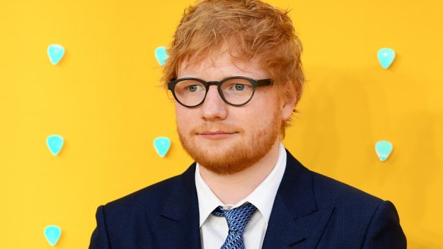 Ed Sheeran attends the UK Premiere of "Yesterday"