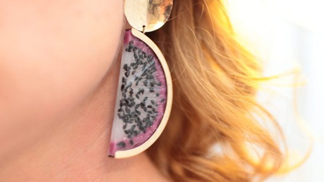 Fruit earrings trend