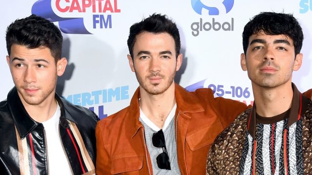the jonas brothers on the red carpet
