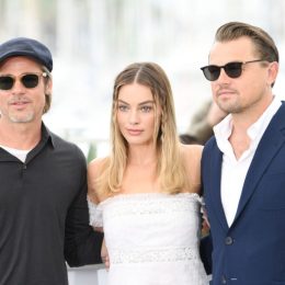 Brad Pitt and Margot Robbie recently asked Leonardo DiCaprio about a "Titanic" scene.