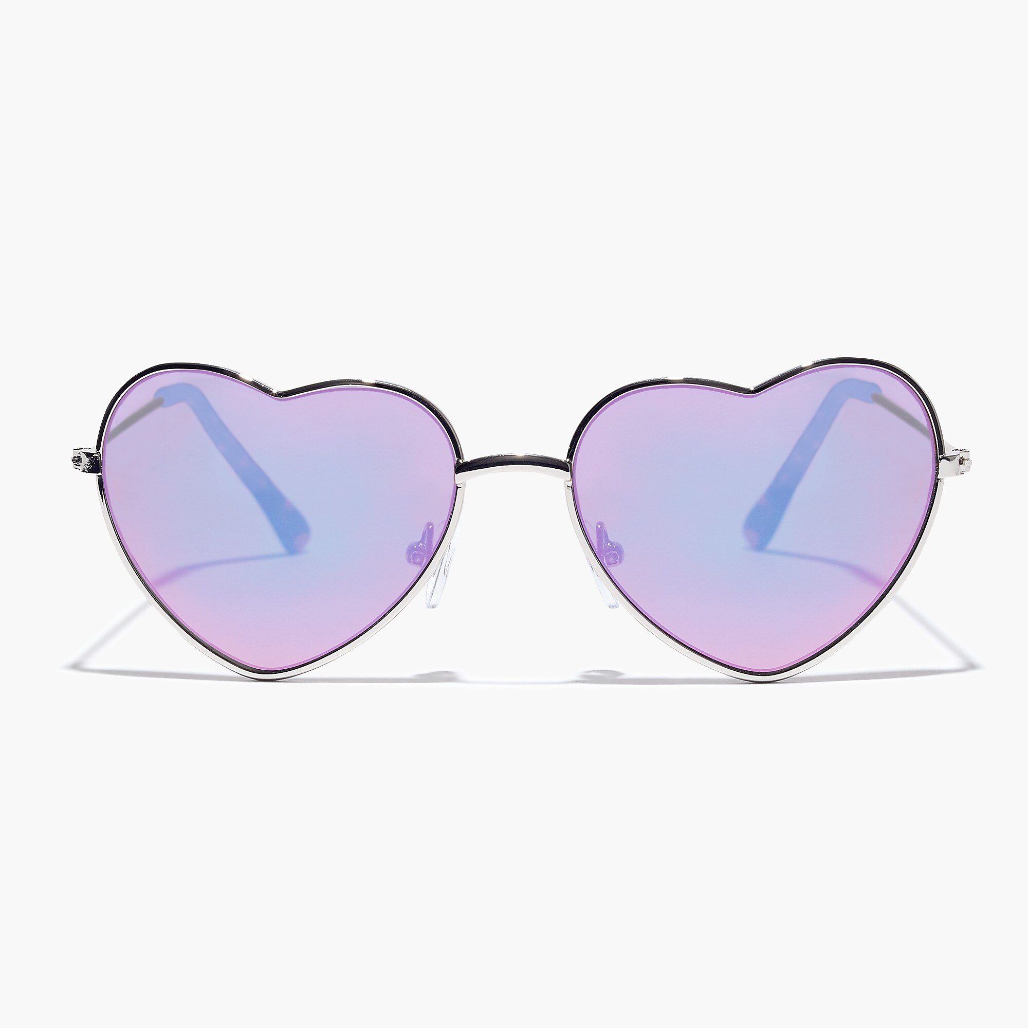 J.Crew heart-shaped sunglasses