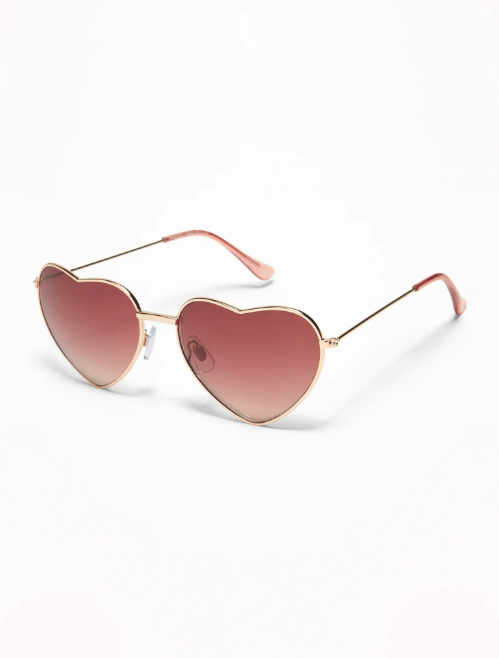 Old Navy heart-shaped sunglasses