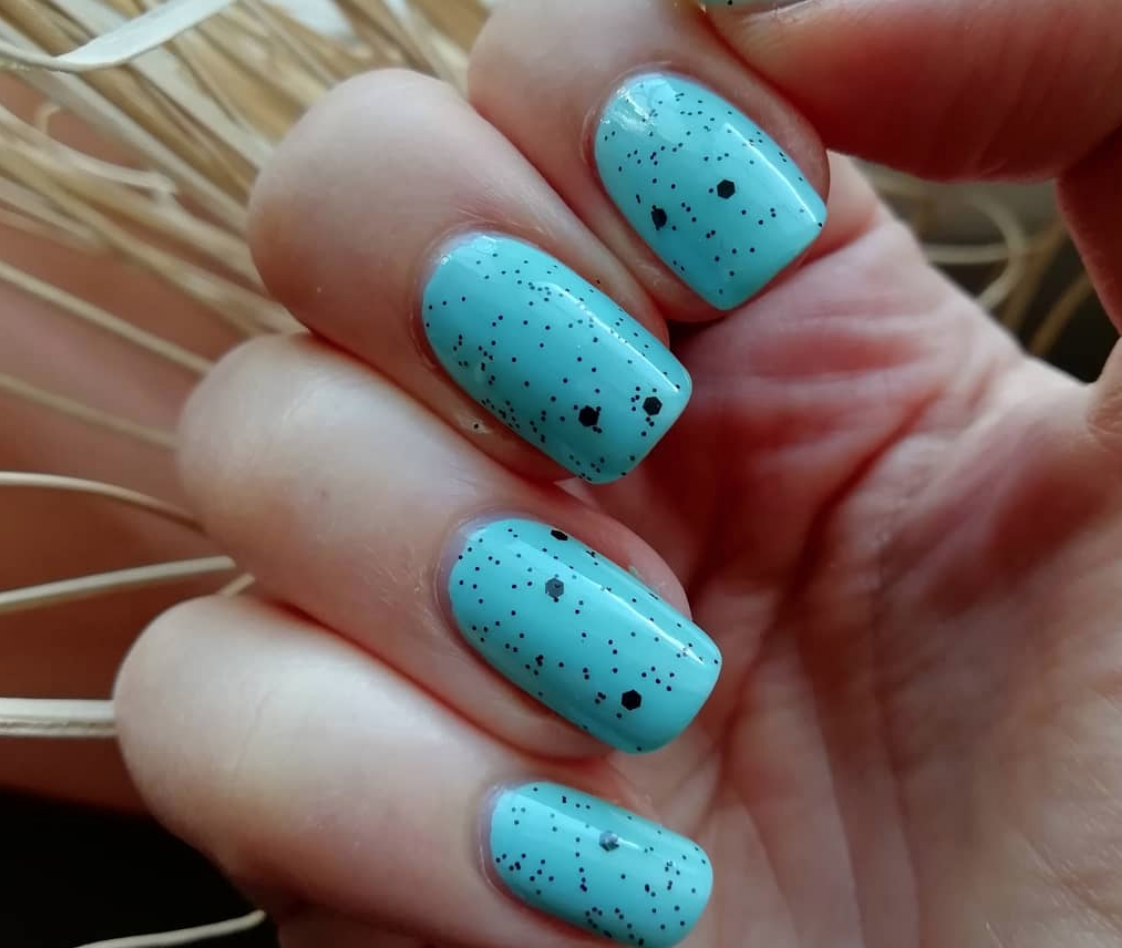 Speckled sale nail polish