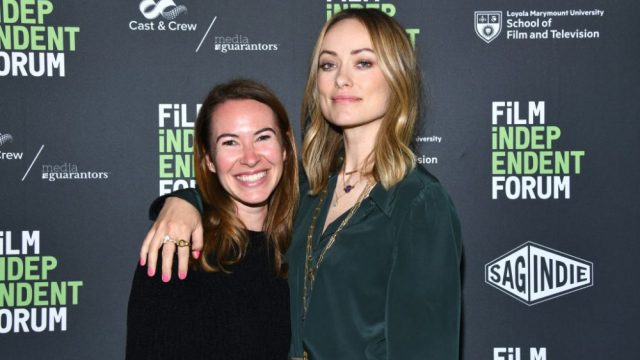 Olivia Wilde and "Booksmart" writer Katie Silberman