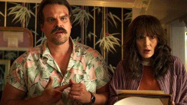 Stranger Things Season 3 Hopper and Joyce