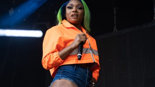 Megan Thee Stallion performing