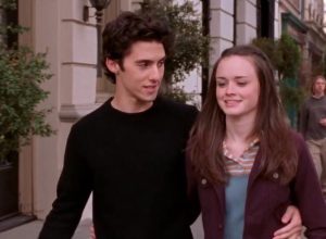 Rory and Jess in Gilmore Girls episode