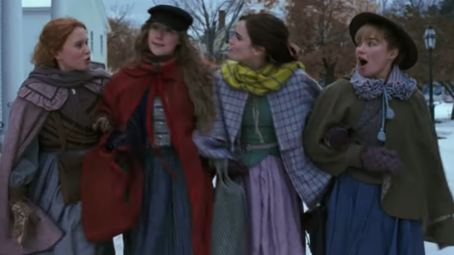 A still from the "Little Women" trailer.