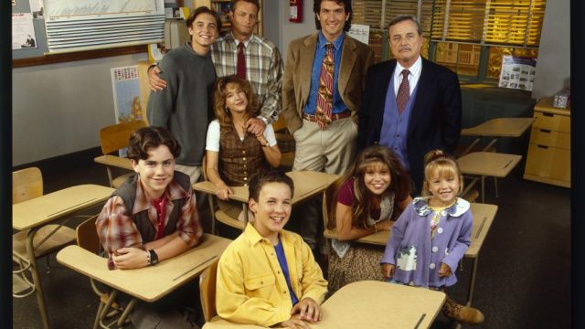 The "Boy Meets World" cast in 1994.