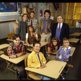 The "Boy Meets World" cast in 1994.