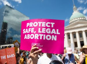 planned parenthood protect legal abortion sign