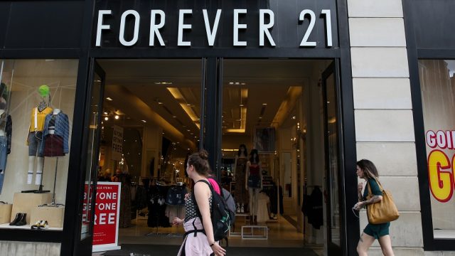 forever 21 store bankruptcy