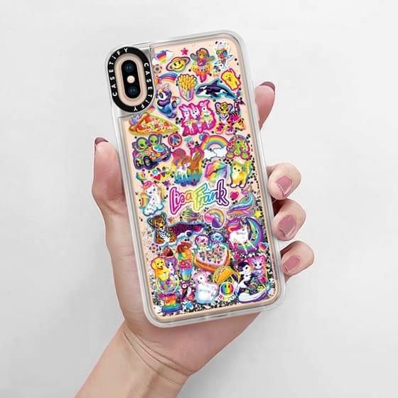 lisa frank stickers iphone case