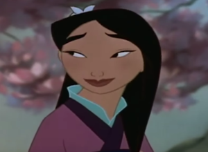 Mulan in the trailer for Disney animated film