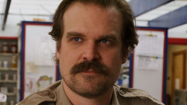 Hopper in "Stranger Things"