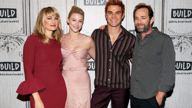 Luke Perry and Riverdale cast