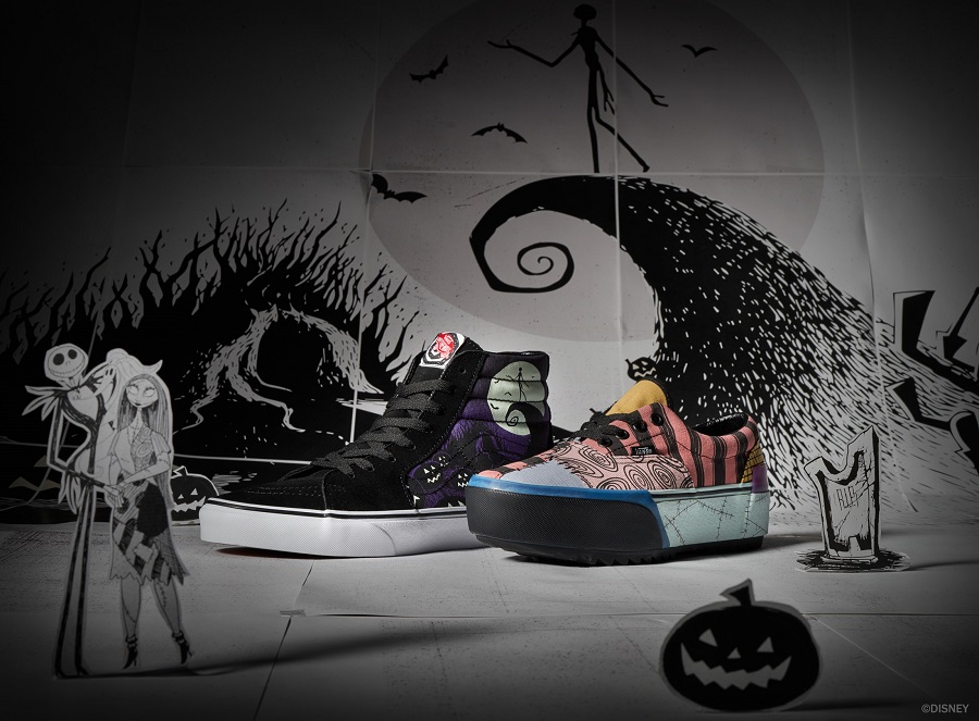 Nightmare before christmas store vans shoes 2019