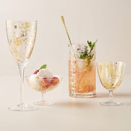 anthropologie foiled glasses home sale