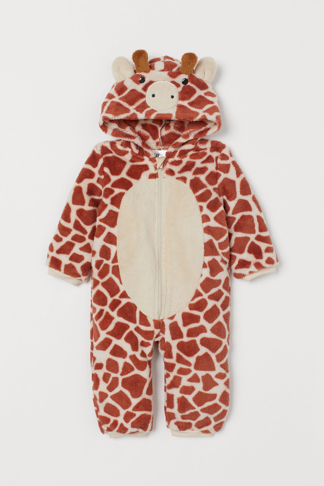 h&m affordable giraffe halloween costume for babies