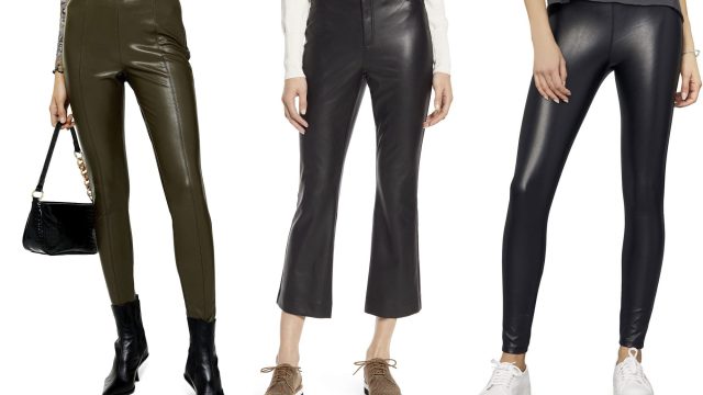 TRYING THE BEST FAUX LEATHER TROUSERS 