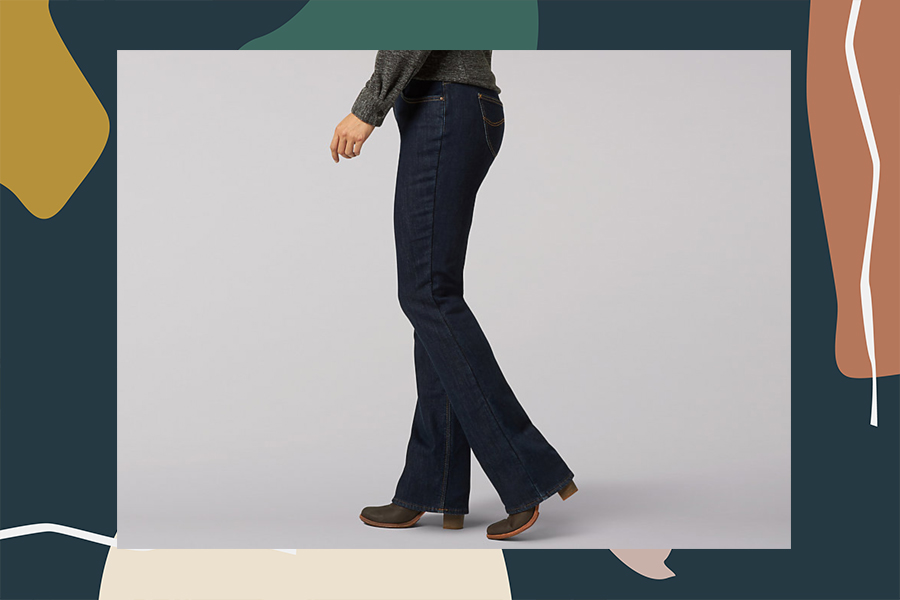 Fireside Denim Mid Rise Slim Straight  Stretch jeans, Womens fleece, Slim  fit