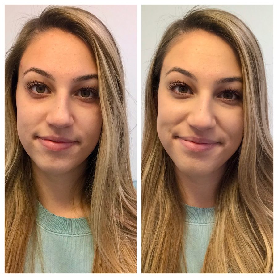 Before & After Garnier Miracle Skin Perfector BB Cream
