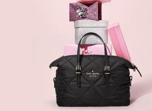 kate spade bag with presents