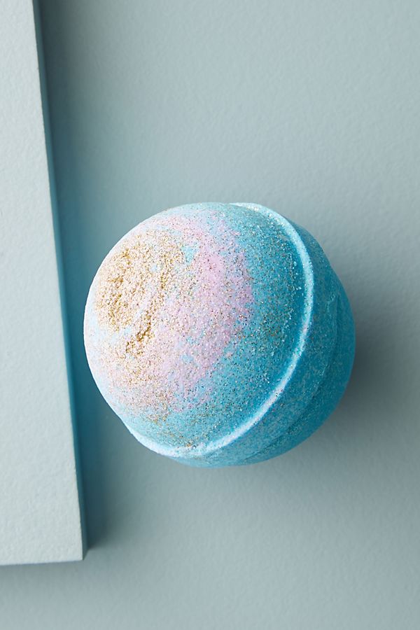 glitter bath bomb from anthropologie, gift ideas gift guide
