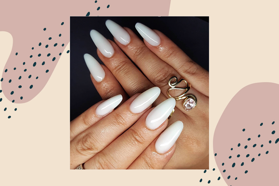 Milky Nails Make Up The Lactose-Free Beauty Trend We're Currently Drooling  OverHelloGiggles