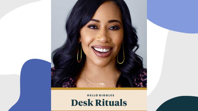 Desk rituals Christina M. Rice