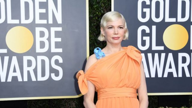 michelle williams at the 2020 golden globe awards speech