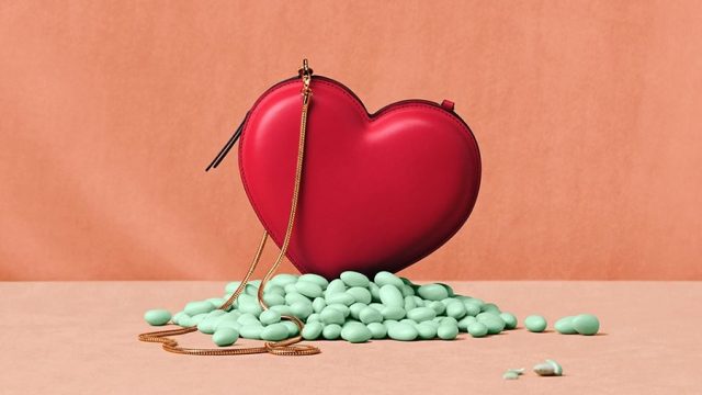 kate spade valentines day heart bag