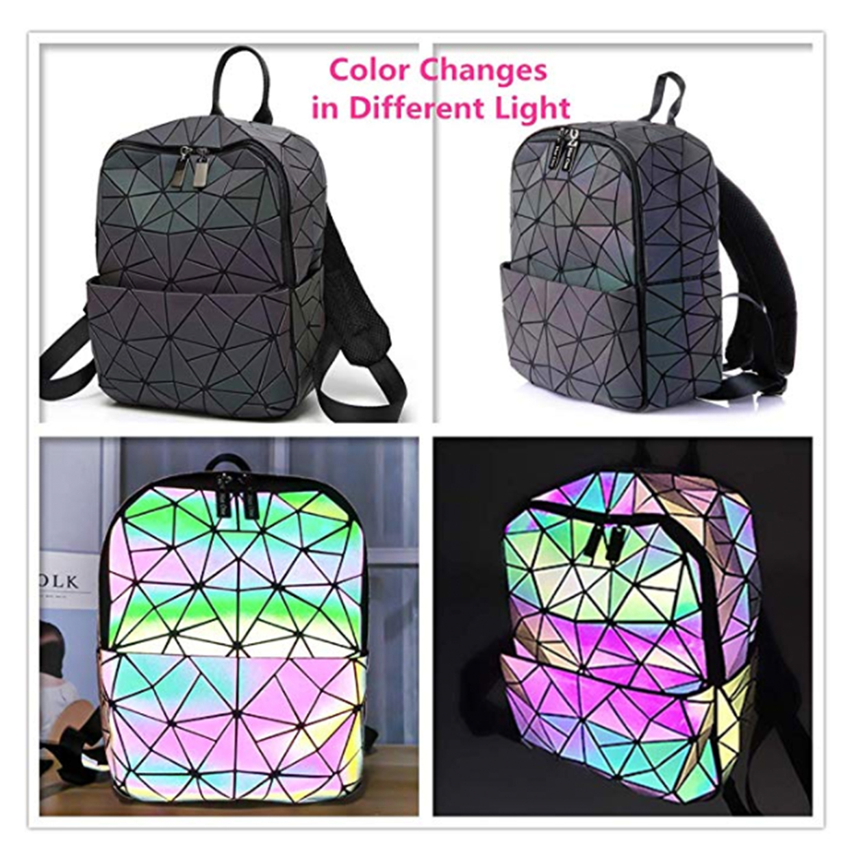 Shoppers Love This Luminous Geometric Purse