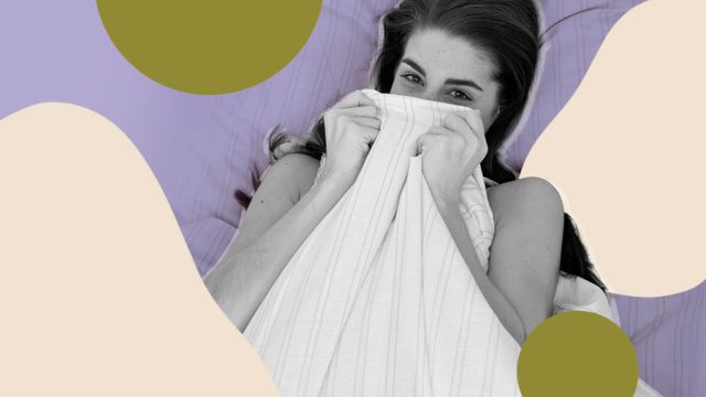 shy in bed