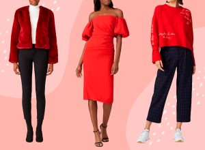 Valentine's Day outfits rent the runway