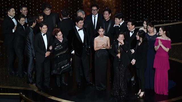 Parasite wins best picture 2020 Oscars