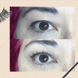 eyelash lift before and after, what is an eyelash lift
