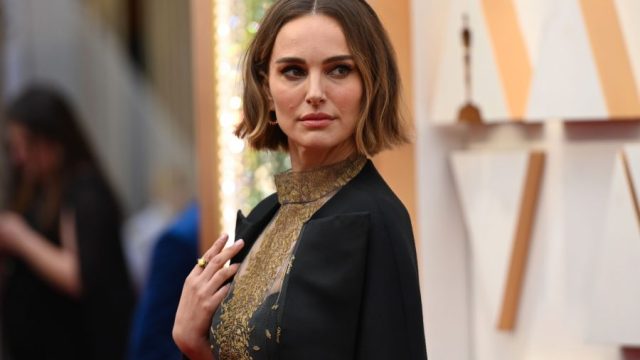 Natalie Portman Dior Cape Dress Women Directors
