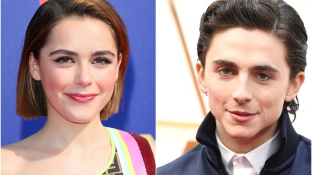 kiernan shipka and timothee chalamet