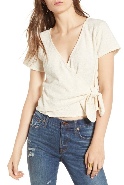 nordstrom rack clear the rack sale on madewell wrap top