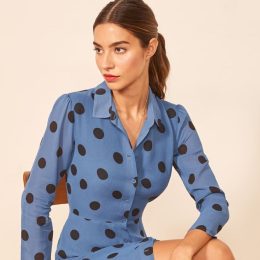 reformation dress at the nordstrom winter sale