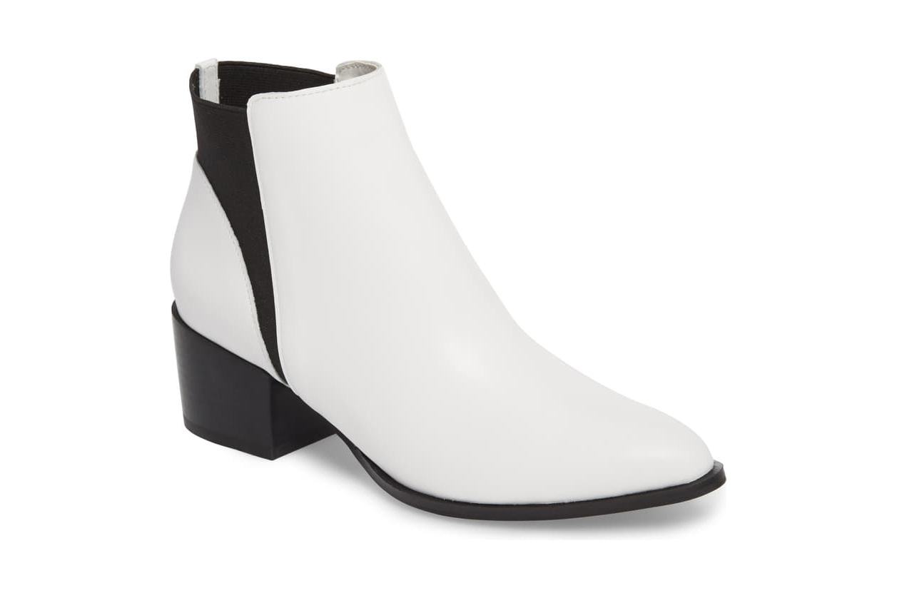 Chinese laundry finn 2025 bootie white