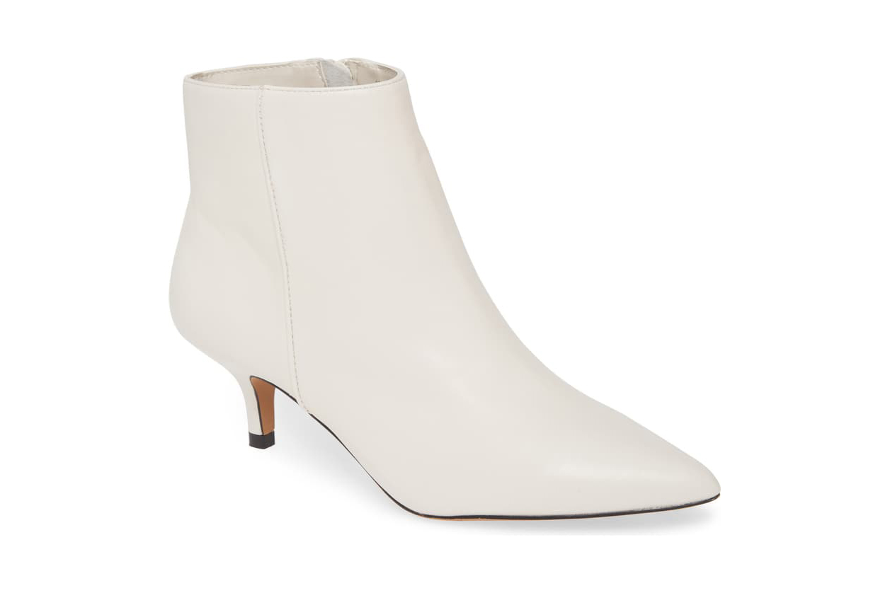 11 white booties perfect for stepping from winter into spring ...