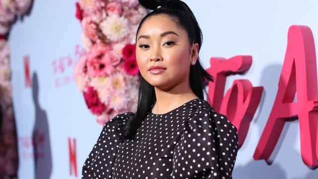 lana condor at the to all the boys i've loved before premiere