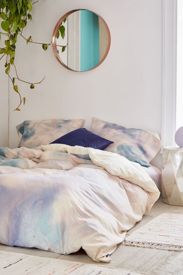 urban outfitters pastel duvet cover, uo home sale