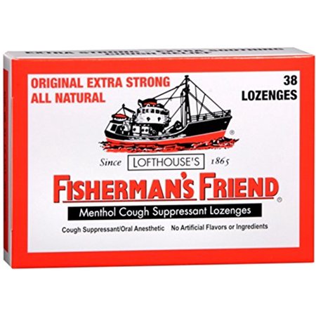fishermans friend menthol cough suppressant