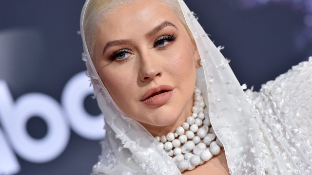 christina aguilera at the 2019 AMAs