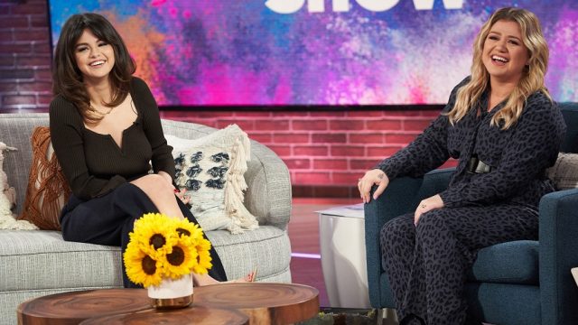 selena gomez on the kelly clarkson show