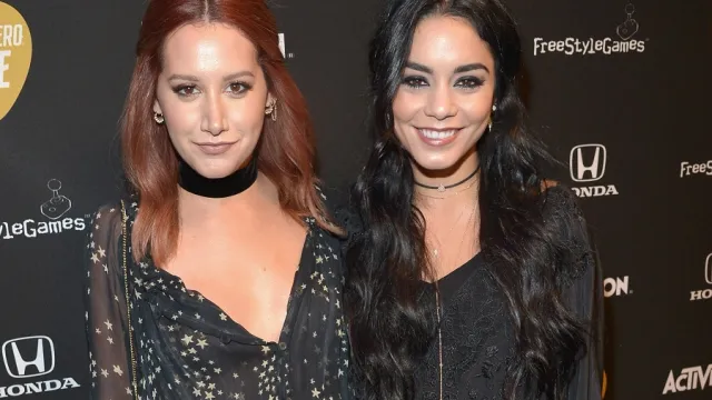 high school musical stars ashley tisdale and vanessa hudgens