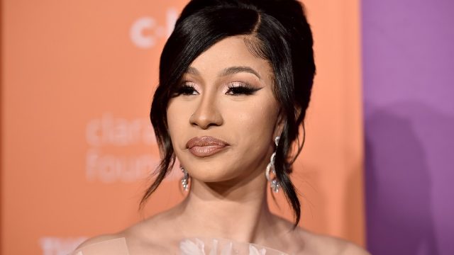 cardi b on the red carpet